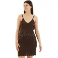 Superdry Crochet Cami ærmeløs Kort Kjole