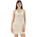 Superdry Crochet Cami ærmeløs Kort Kjole