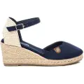 Refresh Refreshtil kvinder. 17188208-NAVY Espadriller i læder 171882 marineblå (39), 5-8 cm, Ruskind, Spænder, Casual