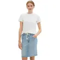 Tom Tailor 1040349 Light Denimnederdel