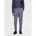 Selected Slim Liam Blue Check Dressbukser
