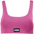 Puma Ribbed Scoop Neck Bikinitop