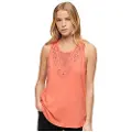 Superdry Lace ærmeløs T-shirt