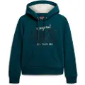 Superdry Luxe Metallic Logo Hættetrøje