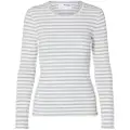 Selected Anna Stripe T-shirt Med Lange ærmer