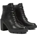 Timberland Timberlandtil kvinder. TB0A26SV0151 Allington Heights læderstøvler med snørebånd, sort (41.5 W), 5-8 cm, Blonder, Casual