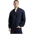 G-Star G-Startil mænd. D25178-4639-G831 Bend jakke navy (XXL), Casual, Bomuld, Blå