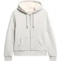 Superdry Essential Borg Lined Sweatshirt Med Lynlås