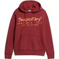 Superdry Tonal Venue Logo Hættetrøje