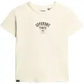 Superdry Tattoo Rhinestone Fitted T-shirt Med Korte ærmer
