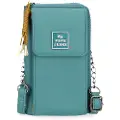 Pepe Jeans Pepe Jeanstil kvinder. 7565333 Bea mobiltelefon tegnebog-bandolier blå -11x20x4cm (OSFA), Casual, Syntetisk