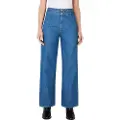 Pepe Jeans Pepe Jeanstil kvinder. PL204833 Jeans lige Uhw Tailor blå (31/30), Casual, Bomuld, Denim, Bæredygtig