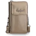 Pepe Jeans Pepe Jeanstil kvinder. PL031601 Ruby taupe mobiltaske (OSFA), Casual, Polyester, Gråt
