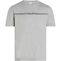 Calvin Klein Split Line Logo T-shirt Med Korte ærmer