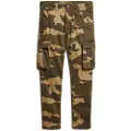 Superdry Superdrytil mænd. M7011132A Cargo Core-bukser, brun (34/32), Casual, Camouflage, Bomuld