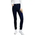 Tommy Hilfiger Tommy Jeanstil kvinder. DW0DW09211 Jeans Super Skiny Avdbs Marine (30/24), Casual, Bomuld, Elastin, Blå