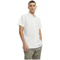 Jack & Jones Summer Linen Kortærmet Skjorte