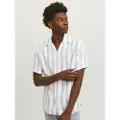 Jack & Jones Noto Stripe Resort Kortærmet Skjorte