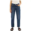 Levi's Levi'stil kvinder. A8746-0001 Jeans 501 Original Letvægts cropped blå (24/26), Casual, Bomuld, Denim