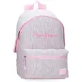 Pepe Jeans Pepe Jeanstil piger. 68723D1 Miri 42 cm rygsæk, der kan tilpasses til trolley pink (OSFA), Casual, Polyester, børnetøj