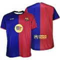 FC Barcelona 24/25 20 Dani Olmo Hjem Junior T-shirt Med Korte ærmer