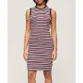Superdry Rib Bodycon ærmeløs Kort Kjole