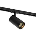 QAZQA Moderne sort spotlight til 1-faset skinnesystem 70 mm - Iconic Jeana Luxe
