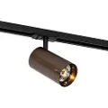QAZQA Moderne spot mørk bronze til skinnesystem 1-faset 70 mm - Iconic Jeana Luxe