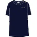 Tommy Hilfiger Reg Gold Button T-shirt Med Korte ærmer