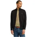 Timberland Timberlandtil mænd. TB0A2BMZX651 Williams River Zip Pullover sort (XXL), Casual, Økologisk bomuld, Bæredygtig