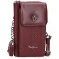 Pepe Jeans Pepe Jeanstil kvinder. 7915332 Sprig burgundy mobiltaske burgundy (OSFA), Casual, Syntetisk