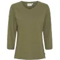 Sea Ranch Kaya 3/4 ærmet V-hals T-shirt
