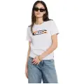 G-Star G-Startil kvinder. D25031-C812-110 Old Skool Logo T-shirt hvid (XXS), Casual, Korte ærmer, Økologisk bomuld, Bæredygtig