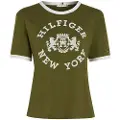 Tommy Hilfiger Varsity Flock Regular Fit T-shirt Med Korte ærmer