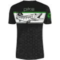 Hotspot titanium Linear Pike T-shirt Med Korte ærmer