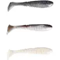 Berkley Flex Rib Shad Blødt Agn 100 Mm 50 Enheder