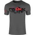 Hotspot titanium Crank T-shirt Med Korte ærmer
