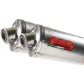 Gpr Exhaust Systems Tondo/round Inox Godkendt Lyddæmper Med Forbindelsesrør