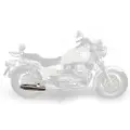 Gpr Exhaust Systems Vintacone Double California 1100 Special/stone/sport/ev/aluminium 97-02 Homologeret Slip On Lyddæmper