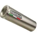 Gpr Exhaust Systems M3 Natural Titanium High Level Full Line System Trident 660 21-22 Euro 5 Cat Godkendt Lyddæmper Med Forbindelsesrør