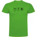 Kruskis Sleep Eat And Ride T-shirt Med Korte ærmer