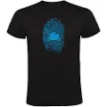 Kruskis Motorbiker Fingerprint T-shirt Med Korte ærmer