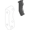 Moto-Master Supermoto Street 320 Mm Husqvarna/swm 211017 Bremsekaliber Flyttebeslag