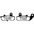 EBC Brakes Fa Series Organic Fa157 Bremseklodser