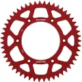 Supersprox Aluminium 50d Ral8000x50red Bagtandhjul