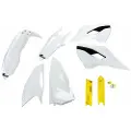 Ufo Husqvarna Te/tx/fe 2014-2014 Hukit614f-999 Fork Protectors & Plastikkit