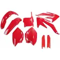Ufo Honda Crf 450r 2005-2006 Hokit108f-070 Fork Protectors & Plastikkit