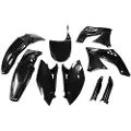 Ufo Kawasaki Kxf 450 2009-2011 Kakit213f-001 Fork Protectors & Plastikkit