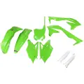 Ufo Kawasaki Kxf 450 2018-2018 Kakit226f-026 Fork Protectors & Plastikkit