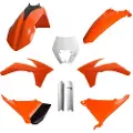 Polisport Off Road Full Ktm Exc/exc-f/xc-w/xc-fw (12-13) Oem 91462 Plastikkit